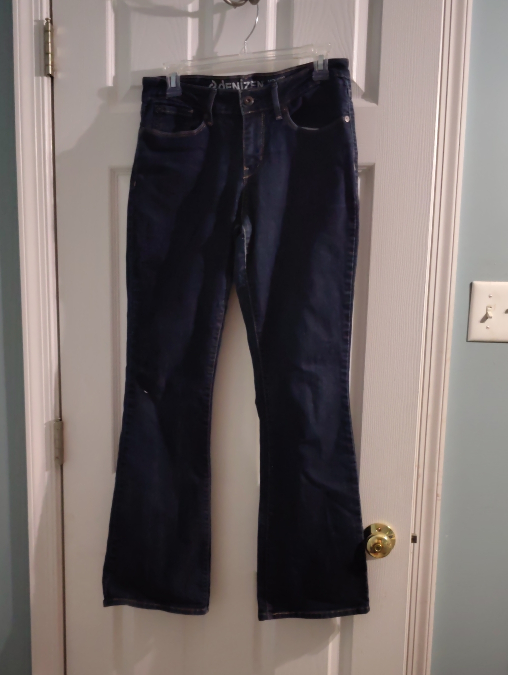 Denizen from Levi's Dark Wash Boot Cut Jeans, Size 10